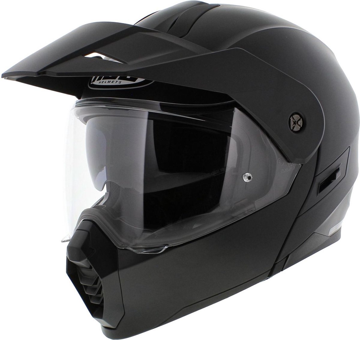 HJC C80 - Adventure systeem helm met klep - Mat Zwart - XXL