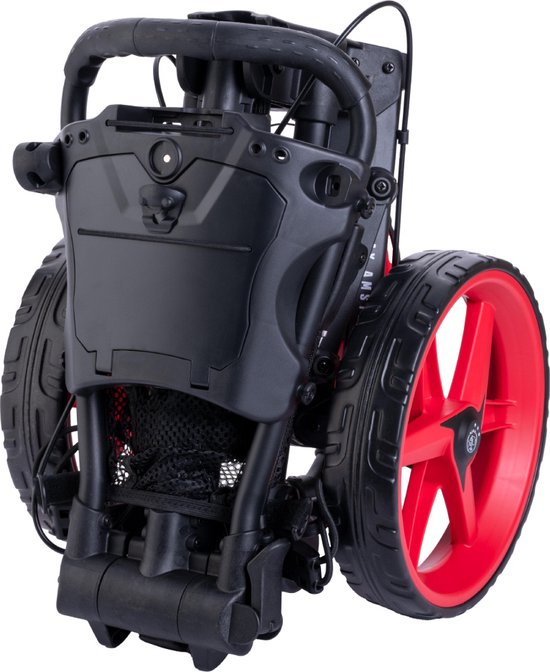 FastFold Dice - PSV Golftrolley - 3-wiel trolley - Zwart/Rood van FastFold — afbeelding 5