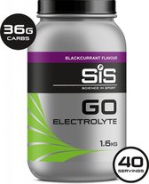 Science in Sport - SIS Energydrink - Go Electrolyte - Elektrolyten + Koolhydraten - 1,6kg - Blackcurrant/ Zwarte bes smaak