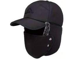 Wintermuts - Heren - Dames - Volwassenen - Muts - Ski Mask - Bivakmuts - Balaclava - Ski Masker - Face Mask - Full Face Mask - Winter Masker - Zwart