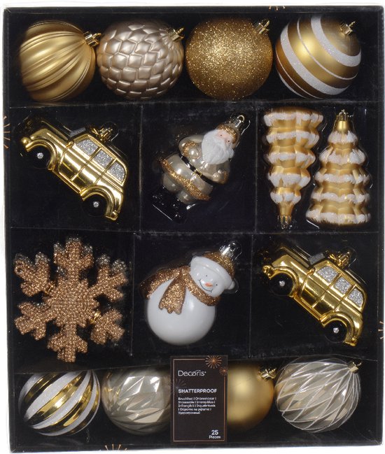 Ornativity Étoile De Sapin De Noël à Paillettes – Étoile De Bethléem Or Rose Et Argent