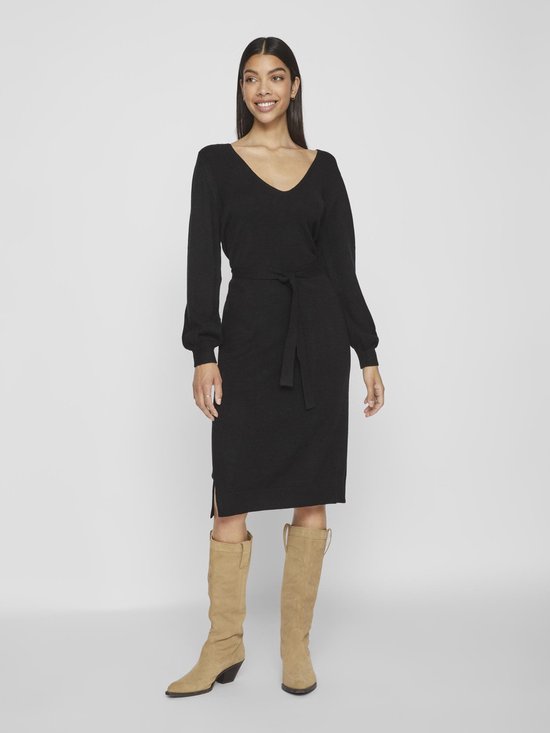 Vila Maglione VIRIL REV V-NECK L/S KNIT TOP - NOOS 14084174