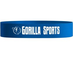 Gorilla Sports Gorilla Sports Fitnessband - Blauw - 0,8 mm - Weerstandsband