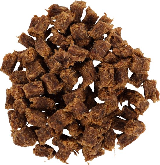 Flamingo Nature - Snack Honden - Nature Snack Hert Blokjes - 80g