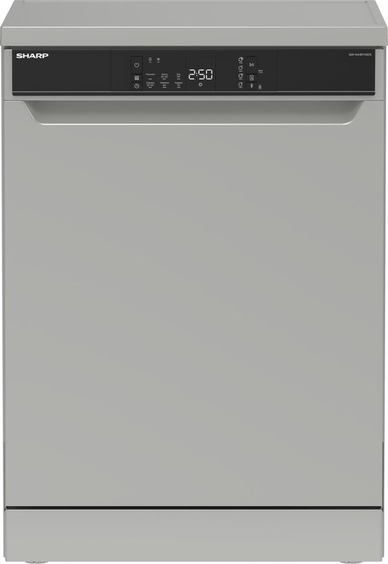 Sharp QWNA1EF45DSEU vaatwasser ZILVER