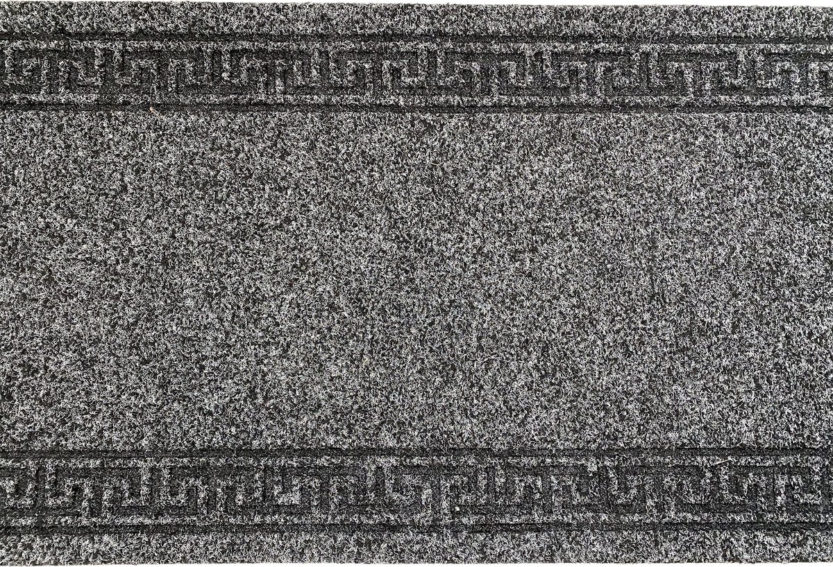 JYG Vloerkleed KRETA - Keukenmat - Keukenloper - Anti Slip - 66x250cm - Antraciet