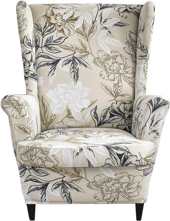 Foto: Wing fauteuil hoes zetelhoes zetelbekleding fauteuil hoes fauteuil cover fauteuil cover zetel cover