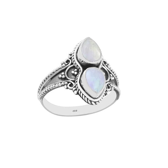 Jewelryz | Liora | Ring 925 zilver met maansteen |