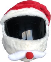 Crème Père Noël - Couvre casque - Moto - Scooter - Universel - Accessoires de vêtements pour bébé