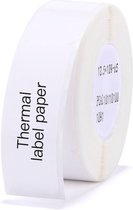 NIIMBOT A2K18638601 Etiketten (rol) 72 x 12.5 mm Wit 65 stuk(s) Kabeletiketten