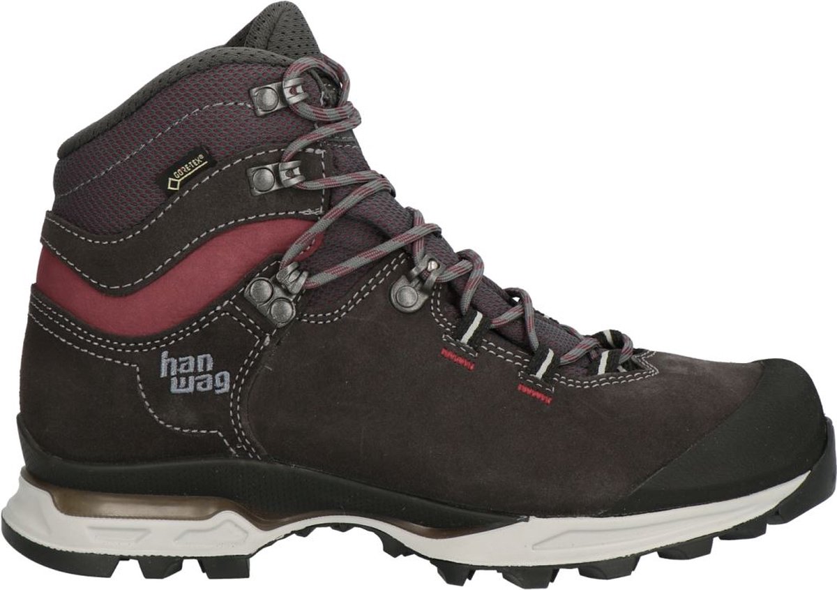 Hanwag Tatra Light Bunion Lady GTX Wandelschoenen Dames 37.5 Asphalt / Dark Garnet