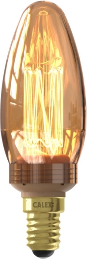Calex Lichtbron C Kaars - Glas - Goud - 0 x 0 x 0 cm (BxHxD)