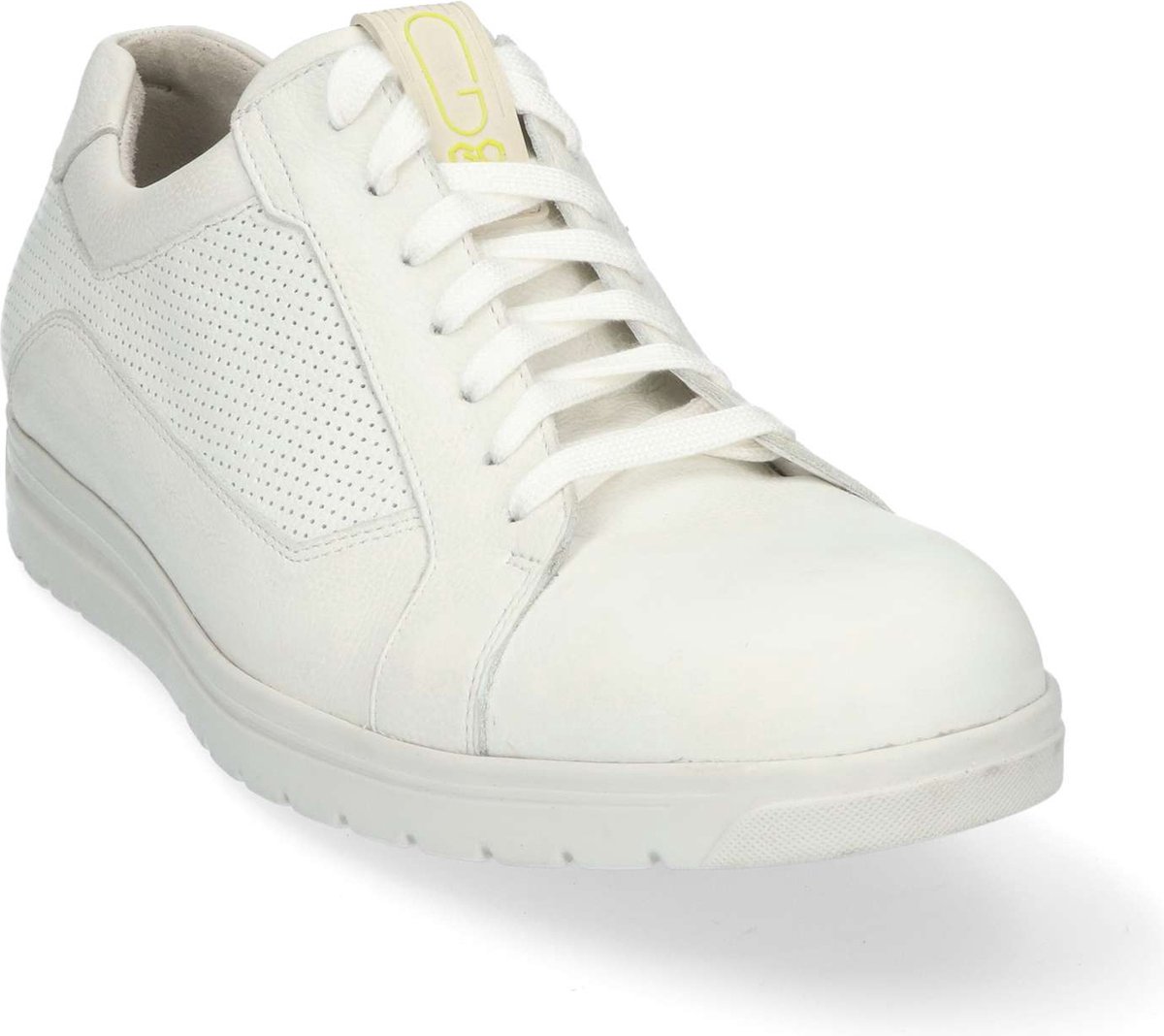 Gijs H witte sneaker (Maat - 9, Kleur - Wit)