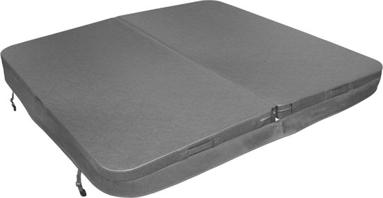 Couvertures de Spa Jardi pour Jacuzzi - Dessus Rigide Carré - Grijs - 2 ...