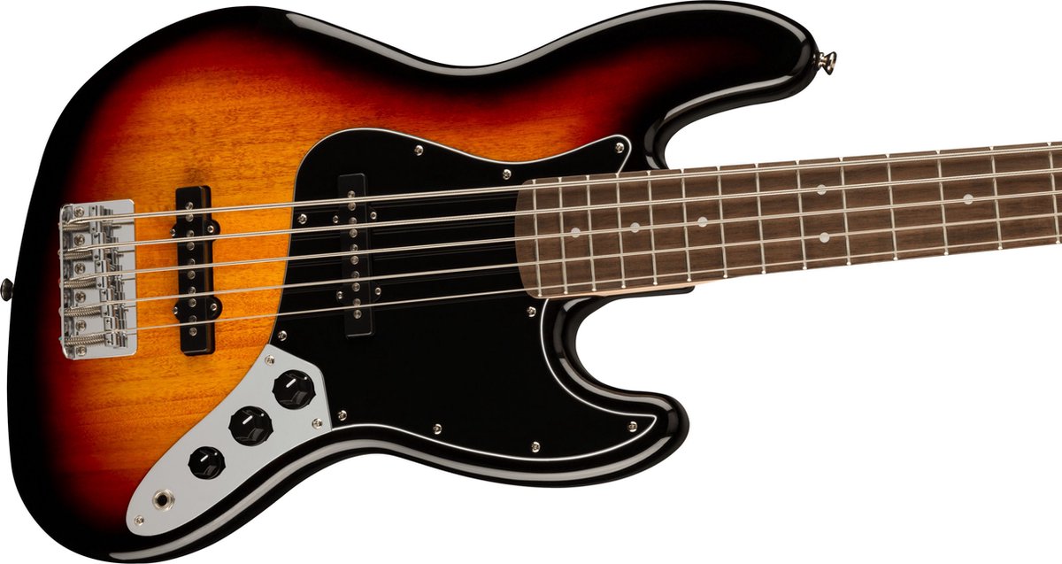 Squier Affinity Series Jazz Bass V LRL (3-Colour Sunburst) - Elektrische basgitaar