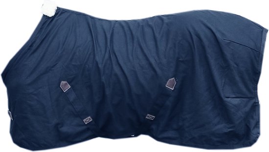 Kentucky Cotton Sheet - Navy - Maat 140/190/6 3