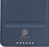 Coque Dux Ducis Skin Pro Series adaptée pour Sony Xperia 5 V | Book Case avec porte-cartes | Porte-monnaie | Standard | Bleu