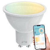 Gologi Slimme Spot - Smart Lamp - LED - Ledlamp - Warm Wit Licht - Smart GU10 - CCT - 800 Lumen - 5 kWh