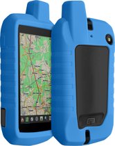 kwmobile Étui adapté pour Garmin Montana 700 - Housse de protection pour GPS portable - Coque arrière en bleu