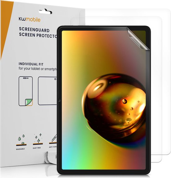 kwmobile 2x Film de protection adapté à Amazon Fire Max 11 - Film de protection d'écran transparent pour tablette