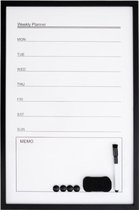 Magnetisch Whiteboard voor 2024 - 40 x 60 cm | Diverse Varianten - Inclusief Accessoires