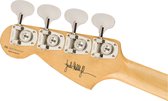 Fender Justin Meldal-Johnsen Road Worn Mustang Bass Black - Elektrische basgitaar