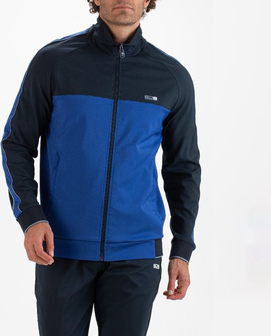 Sjeng Sports Issandro Man Jacket - Tennisjack - Blauw - Heren