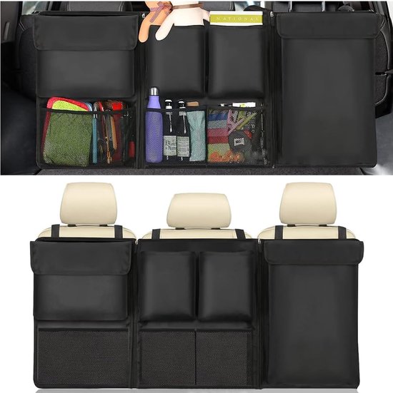 Kofferbaktas, kofferbakorganizer met deksel, auto, kofferbak, organizer Kofferbaktas, kofferbakorganizer met deksel, auto, kofferbak, organizer