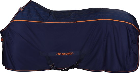 Bucas Recuptex Therapy Rug Navy/Orange - 155