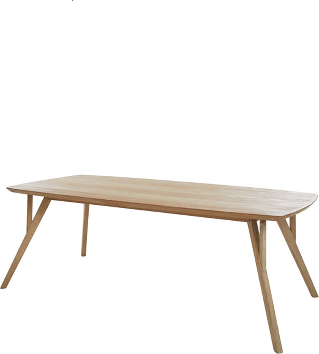 Light & Living Eettafel Quenza Mangohout, 220 x 100cm - Naturel