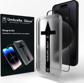 Umbrella Glass Snap-it-On Screenprotector - Geschikt voor iPhone 15 Pro