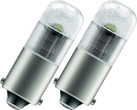 Osram LED Premium Retrofit lampen - BA9S - Cool White - 12V - set à 2 stuks  (6000K) | bol.com