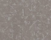 CHIQUE MODERN BEHANG | Grafisch - grijs metallic - A.S. Création Absolutely Chic