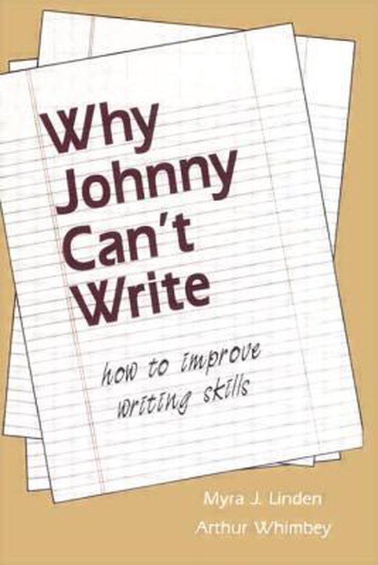 Why Johnny Can't Write P - cover
