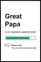 Great Papa is in Inspiration Loading Mode