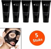 AFY Peel Off Acne Zwart Gezichtsmasker / Blackhead Masker (5 Stuks)