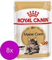 Royal Canin Fbn Maine Coon Adult Pouch - Kattenvoer - 8 x 12x85 g