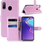 Book Case - Samsung Galaxy M20 (Power) Hoesje - Pink