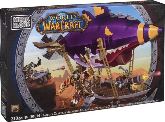 Mega Bloks World of Warcraft Goblin Zeppelin Ambush