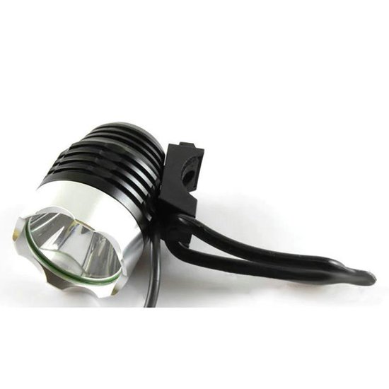 1200 lumen MTB/race LED koplamp set CREE T6 USB aansluiting - EXTREEM veel licht - 100 meter- met 10.000mAh LiPo Powerbank en handig frametasje — afbeelding 2