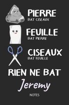 Rien ne bat Jeremy - Notes