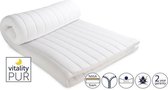 Vitality Pur - Traagschuim Topper 5cm - Tweepersoons Topdekmatras - 180x200 - incl. Gratis Hoofdkussen