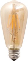 Crius LED Filament ST64 E27 8W 827 Amber Dimbaar