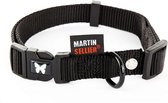 Martin Sellier Halsband Nylon Zwart Verstelbaar