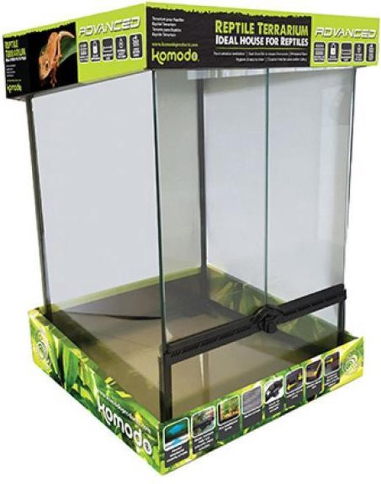 Komodo advanced habitat terrarium 45x45x60 cm
