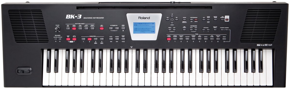 Roland BK-3 begeleidingskeyboard zwart
