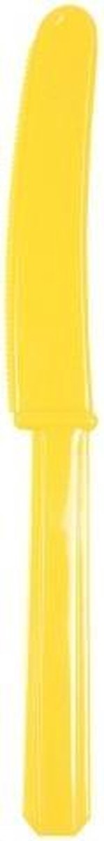 Amscan Messen Geel 17 Cm 20 Stuks