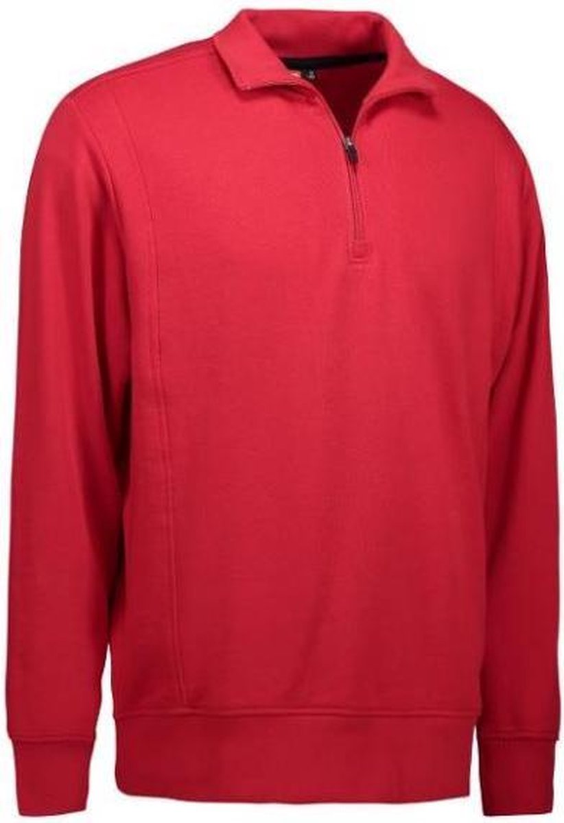 ID-Line 0603 Zip Sweater RoodL