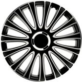 Gorecki | Jeu d'enjoliveurs de roues LeMans Pro Silver Black 15 pouces