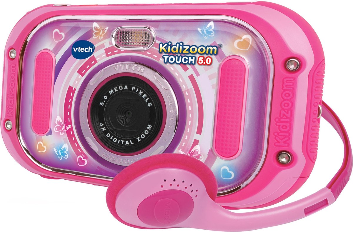 Taille radiator Reductor VTech KidiZoom Touch 5.0 Roze - Kindercamera | bol.com
